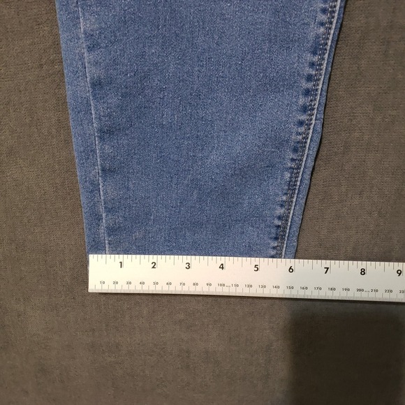 Curve Appeal Jeans Womens Size 12 Mid Rise Skinny - Picture 6 of 9